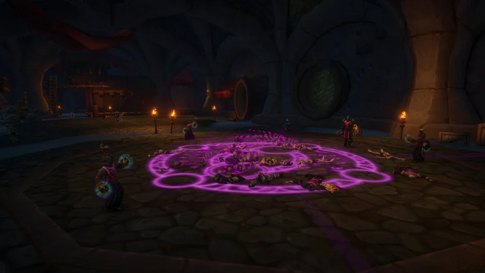 The city of Dalaran as a dungeon in World of Warcraft: Forever