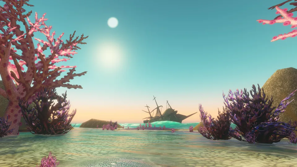 Troll ruins of the Drowned City dungeon in World of Warcraft: Forever