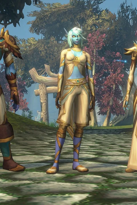 A Skyborne character in World of Warcraft: Forever