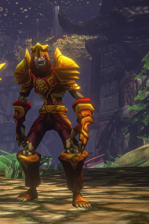 An Undead character in World of Warcraft: Forever