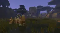 Des ossements géants dans les herbes du marais, dans le donjon Excavations : les Paluns de World of Warcraft: Forever